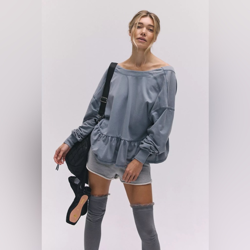 Free People Play Nice Layer🩵 - Picture 3 of 13